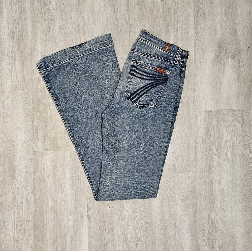 7 for all mankind dojo jeans size 27